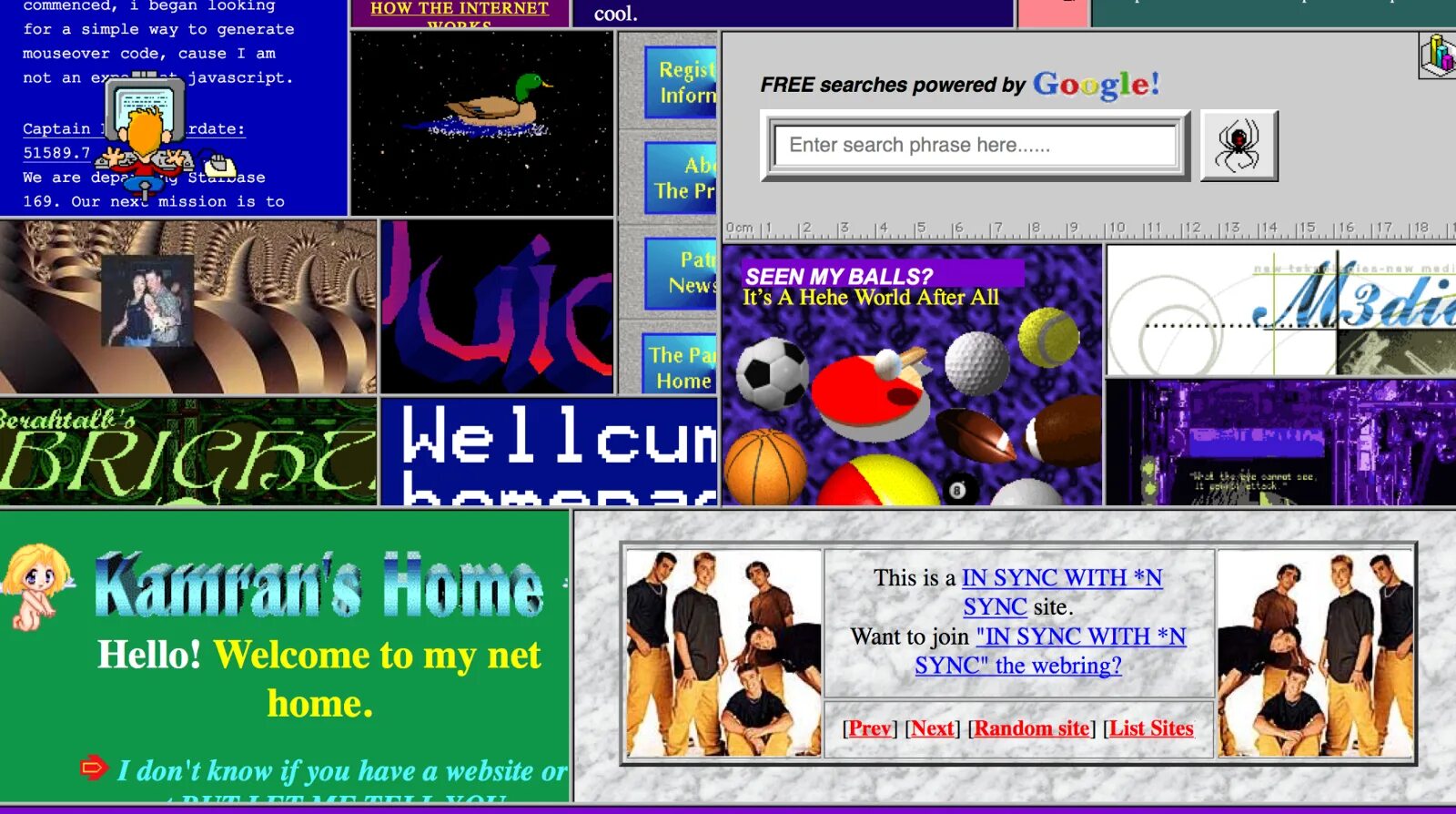 10 случайных сайтов. Geocities. Random site. Teenbabyftp geocities.