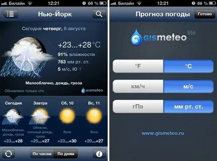Гисметео погода радар