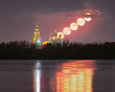 Восход луны 19 августа