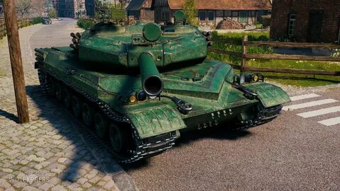 Скриншоты танка BZ-75 с супертеста World of Tanks.