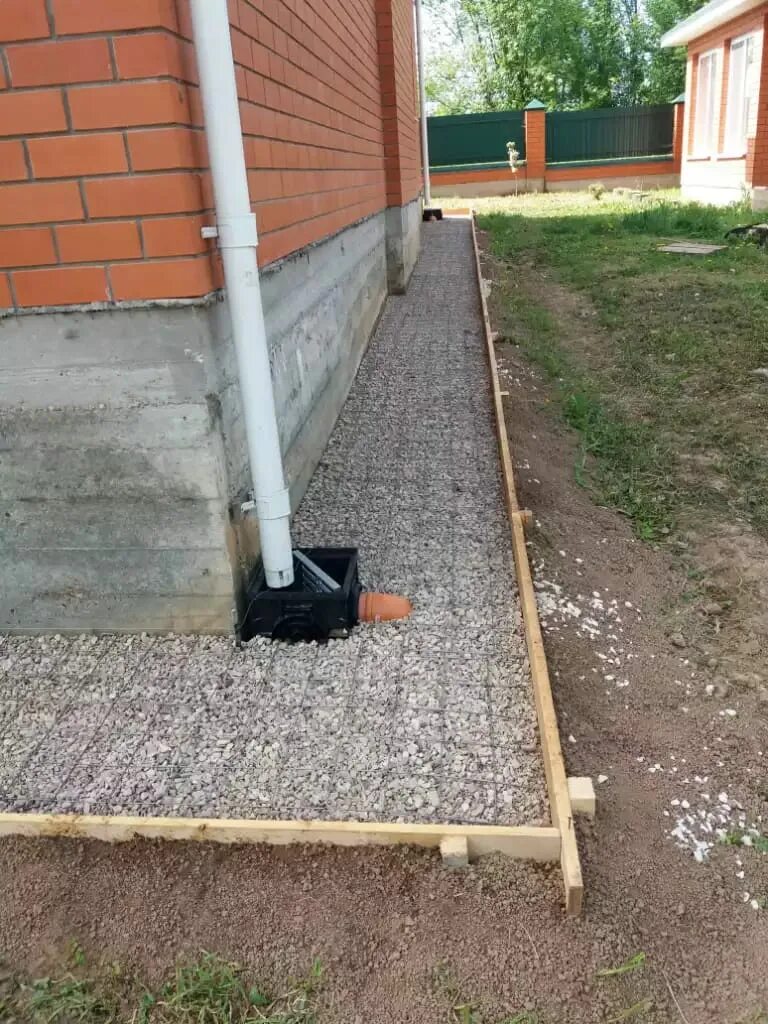 Чистить ли отмостку от снега зимой
