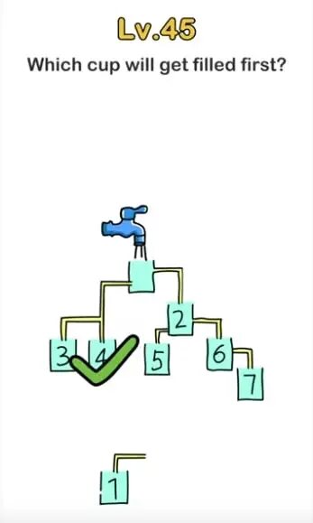 Выиграйте игру brain. Brain out левел 45. brain out 45 уровень. brain out 44 ответы на игру. брейн аут  42 уровень ответ.