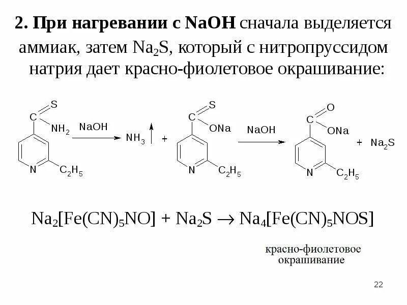 Производные пиридин-4-карбоновой изоникотиновой кислоты. Изоникотиновая кислота+NAOH. Пиридин 4 карбоновая кислота. Сульфадимезин с нитропруссидом натрия. Na2s cl2 naoh