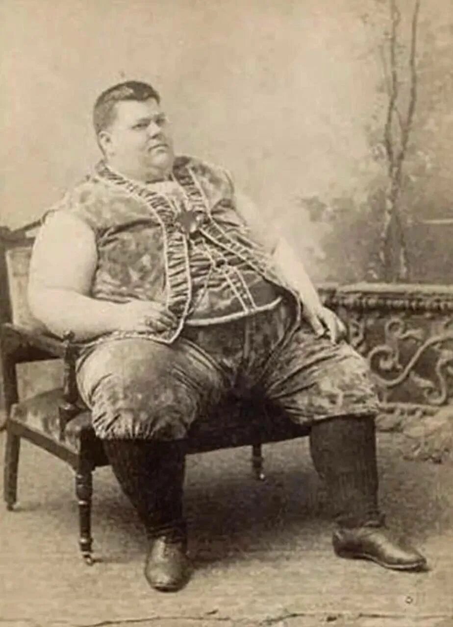Цирк уродов Викторианская эпоха. Цирк самый толстый человек XIX века.