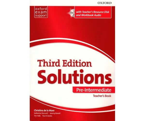 Teacher book pre intermediate 3rd edition