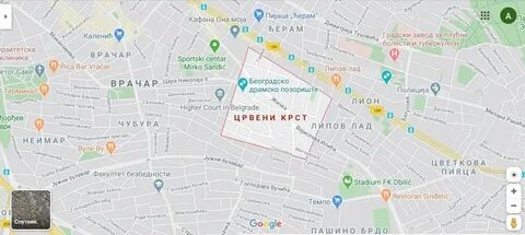 Районы белграда