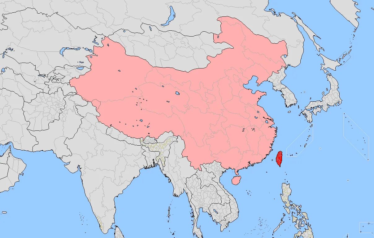 Граница китая с россией на карте