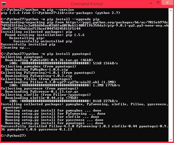 Python3 m pip install. Python -m pip install. python -m pip install --upgrade pip. pyautogui python. python cmd pip install.