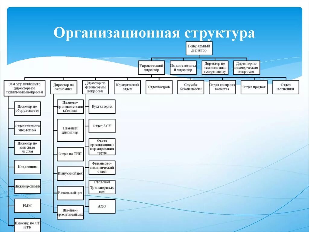 Организационная структура