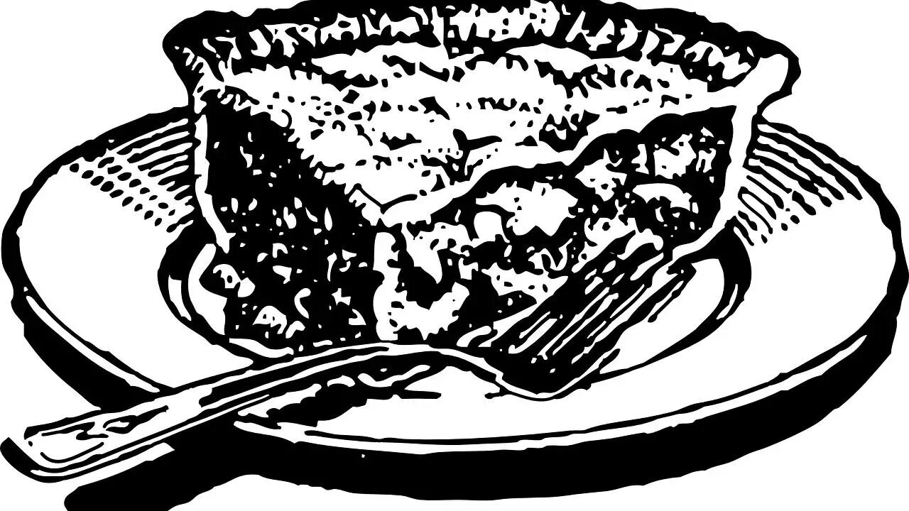 Невелик кусок пирога а стоит много. Рисунок пирога. раскраска пирога для детей. десерт рисунок. еда клипарт.