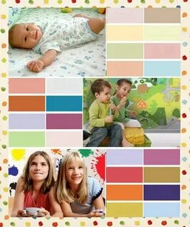 Цвета подходящие мальчикам и девочкам