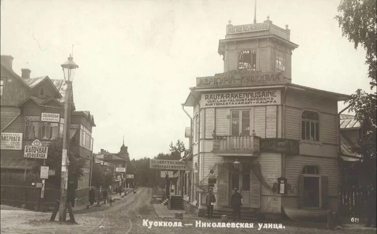 Большая николаевская улица. Куоккала Репино. Куоккала 1925. Николаевская улица pastvu. Старые фотографии Репино.