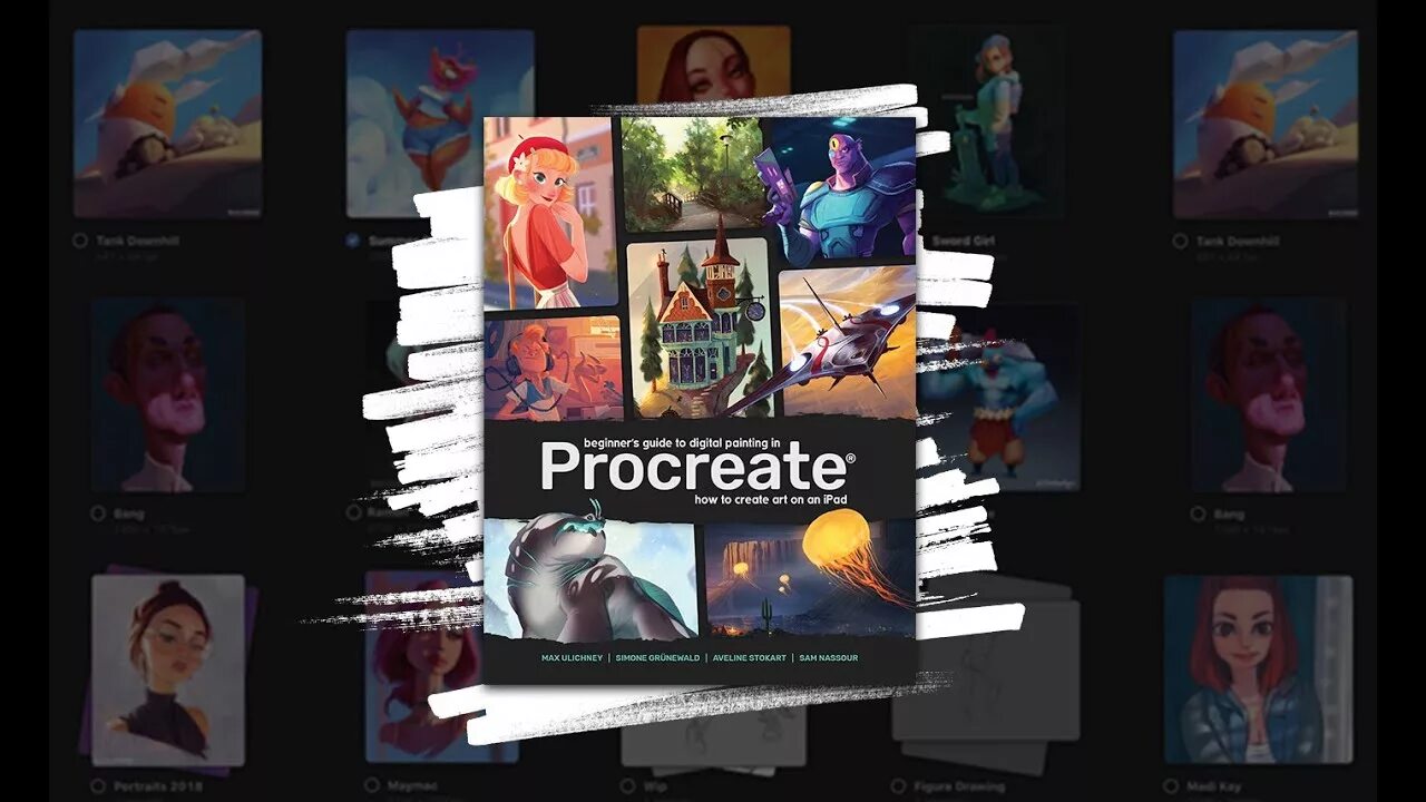 Procreate текст. Книги по procreate. procreate учимся создавать шедевры на ipad. ipad. единственный гид по цифровой живописи. создавай шедевры.