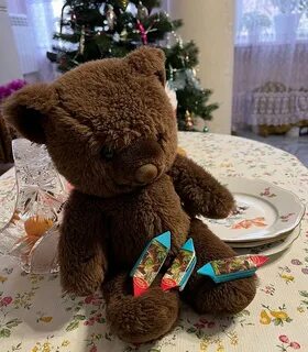 Мишка шоколадный конфеты