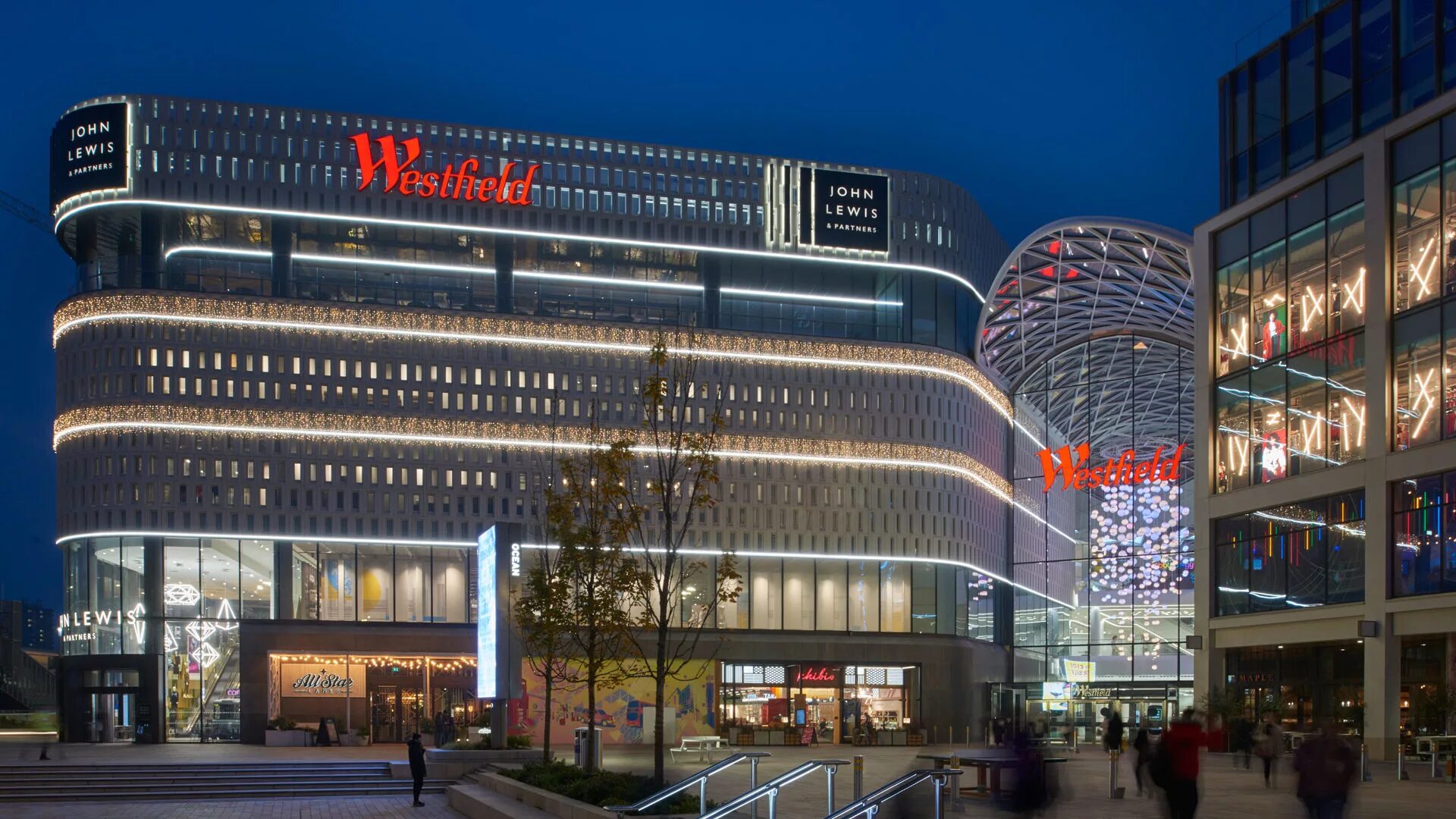 Вестфилд Лондон. Уэстфилд ТЦ. Westfield London (Лондон, Великобритания). Торгового центра «Уэстфилд» в Лондоне. Торговые центры лондона