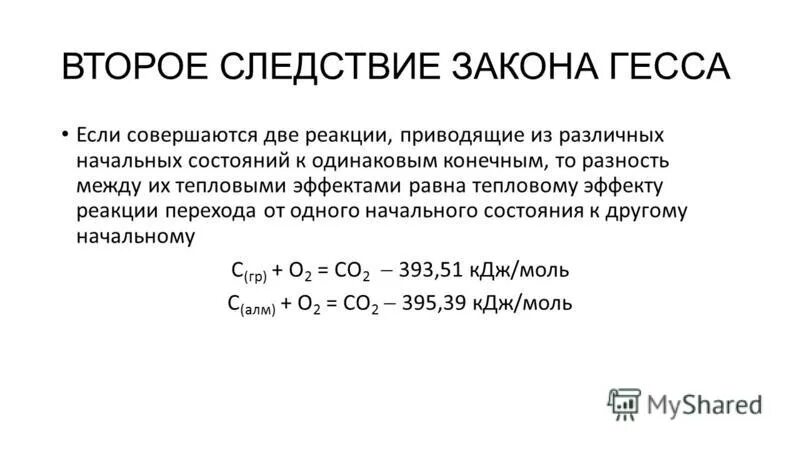 Реакции переходов. Реакции переходов