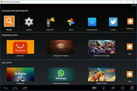Установите bluestacks на пк