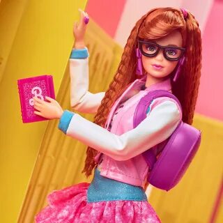 Barbie Rewind 80s Edition Retro Schoolin Around Red Hair Fashion Doll HBY13...