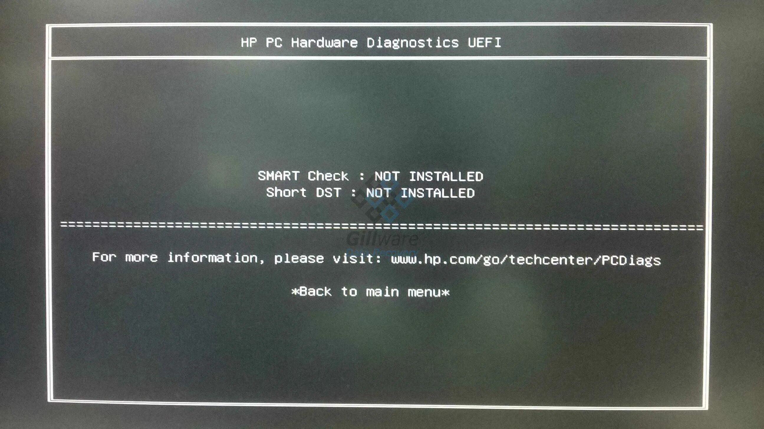 Ноутбук dell hard Drive - not installed. Smart check short DST.