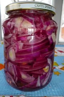 Маринованный лук с уксусом на зиму