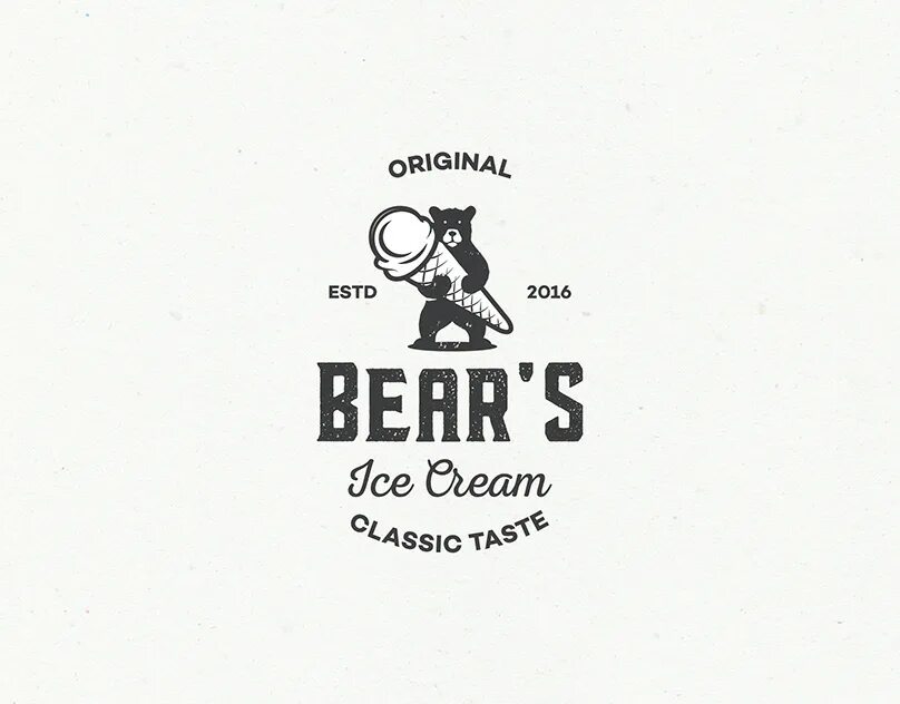 They s. Cream Bear лого. Мороженое с логотипом медведя. Polar Bear Ice Cream logo. Шрифтовые логотипы Ice Cream.