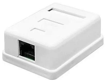 Розетка компьютерная rj 45 накладная