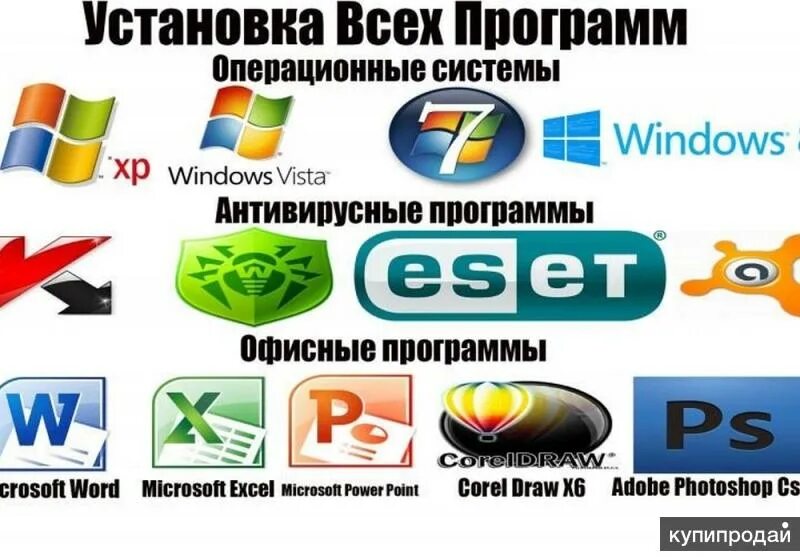 Установка программного. Установка программ. установка. программы для пк. базовые программы для компьютера.