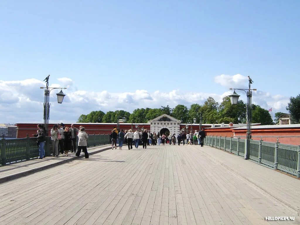 Иоанновский мост петропавловской крепости фото