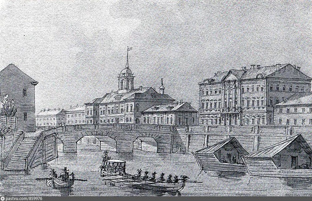 Первые изображения петербурга
