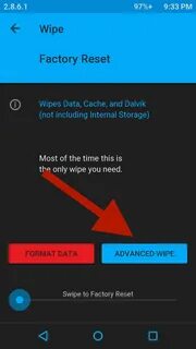 Wipe data что это