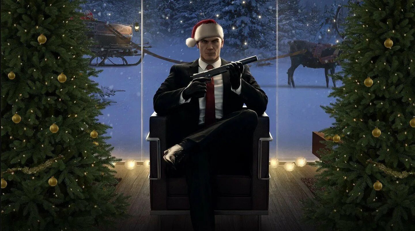 Хитман 2 новый. Hitman 2 Holiday Hoarders. Хитман Холидей. Хитман новый год. Games новый год