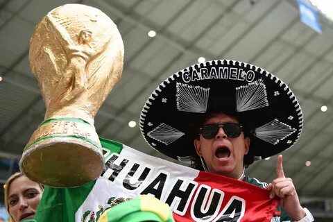 Mexican soccer fans chant gay slur during World Cup.