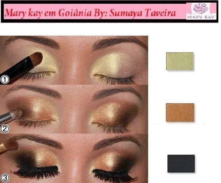 Lovely eye makeup application Mary kay cosmetics, Mary kay makeup, Mary kay