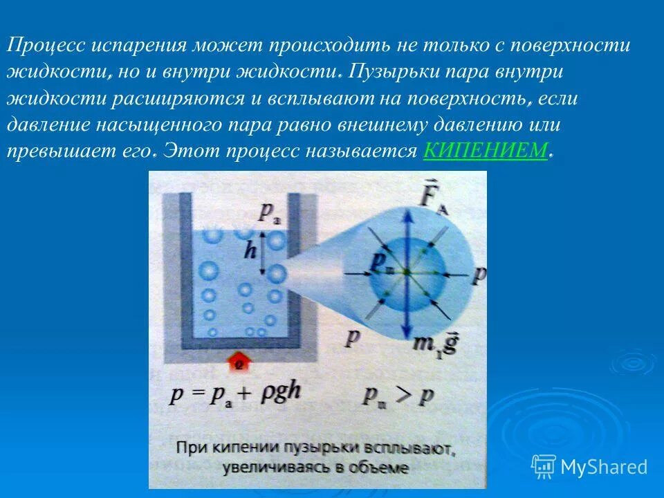 Пар над поверхностью жидкости является насыщенным если. Пар над поверхностью жидкости является насыщенным если