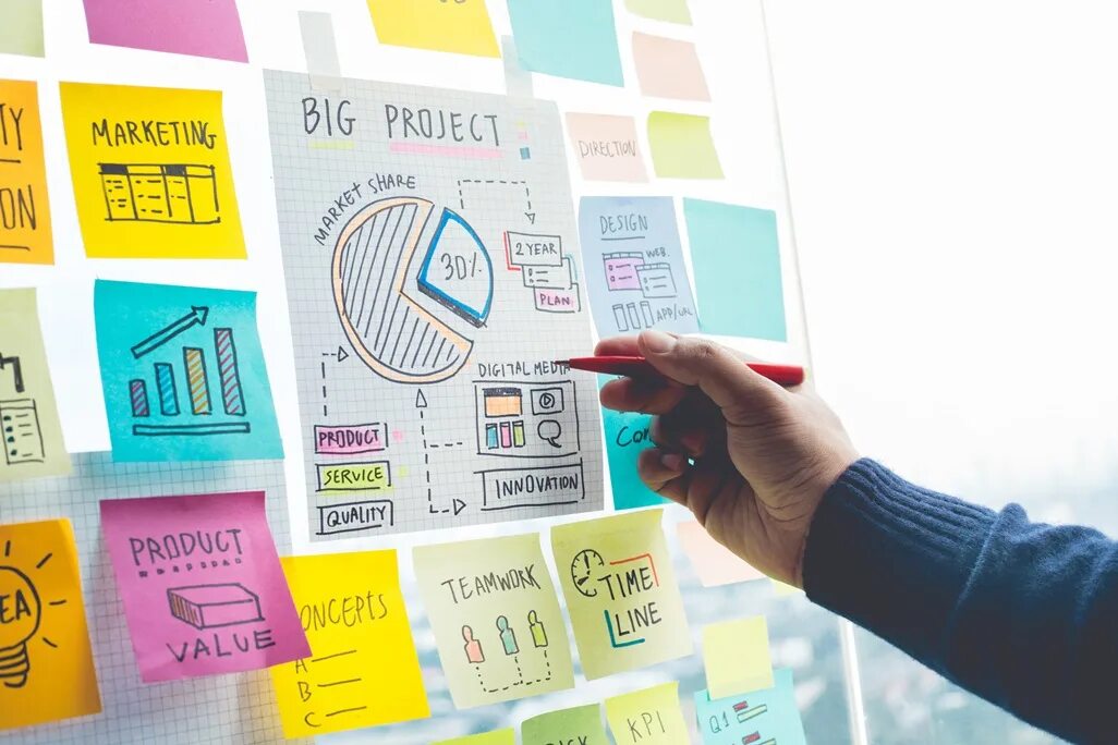 Notes content. Work notes. sharing ideas. worker&#039;s notes. worker with note.