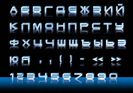 Металл шрифты кириллица