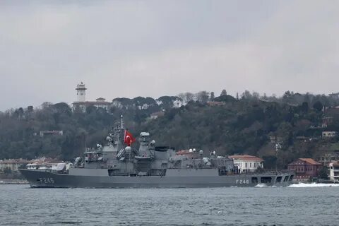 В черное море вошла