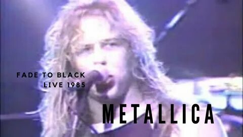 Metallica fade to black