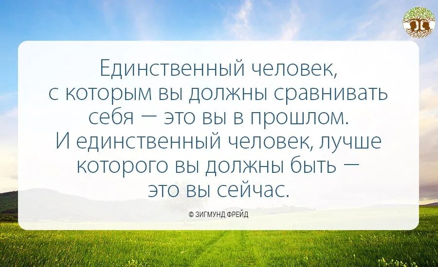 Сравнение должно быть не должно быть. Единственный человек с которым вы должны сравнивать себя. Единственный человек с которым. Единственный человек с которым вы должны сравнивать себя Фрейд. Единственный с кем ты должен себя сравнивать.