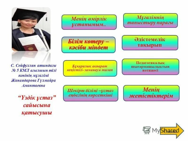 Білім алушының. Слайд үздік педагог. Шығармашыл мұғалім презентация. Мұғалім ұстанымы презентация. Мұғалімнің портфолиосы.