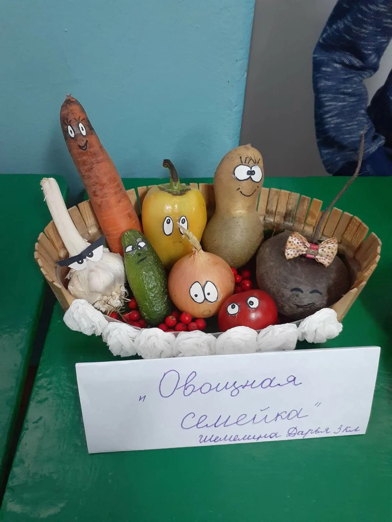 Класс овощей школа