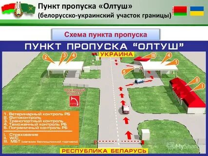 Схема пункта пропуска