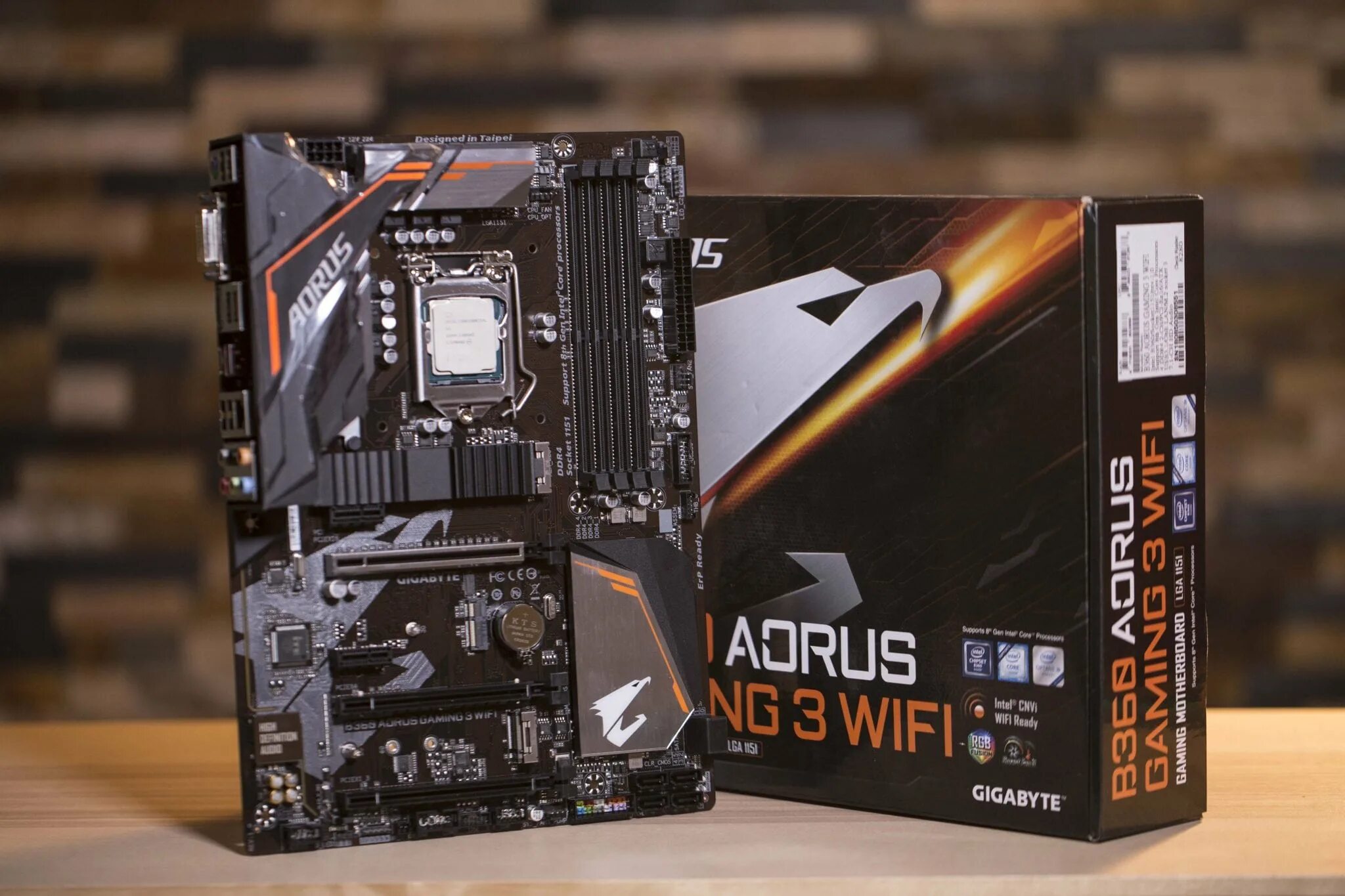 Gigabyte aorus gaming wifi