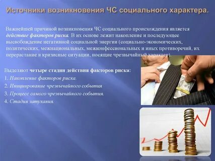 Причины чрезвычайной ситуации социального характера