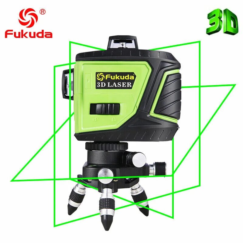 Лазерный уровень 3d. Fukuda mw-93t-2-3gx. fukuda лазерный уровень 360. лазерный нивелир зеленый луч fukuda 3d. fukuda лазерный уровень (нивелир) mw-93t-3gx.