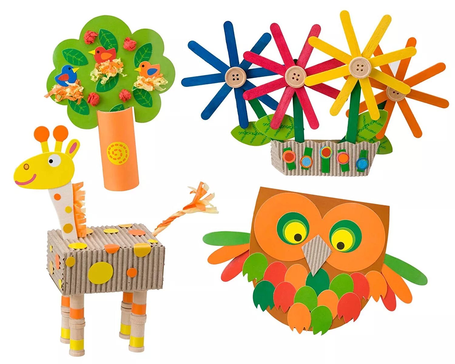 Бумажные поделки самоделки. Дети творчество. Творческие игрушки для детей. Мастерская поделок для детей. Творческие поделки для детей.