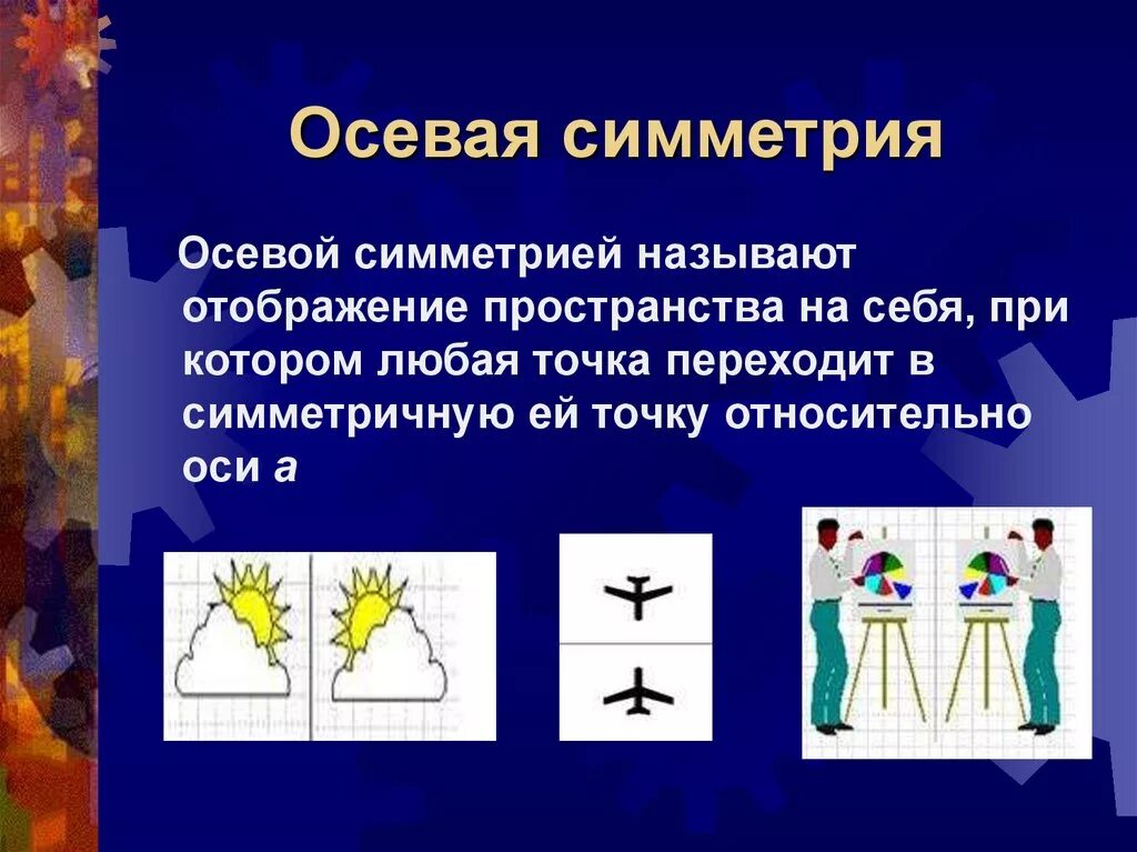 Сообщение ось симметрии
