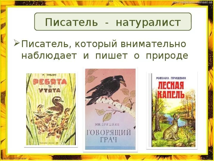 Произведения м пришвина 2 класс. Писатели натуралисты. Книги писателей натуралистов. Писатели натуралисты для детей. Писатель натуралист пришвин.