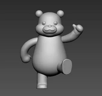 Fly bear 3d