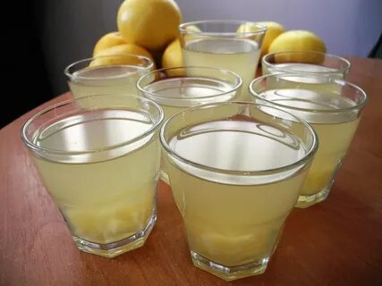 Лимонное желе